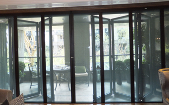 A款無下軌折疊紗門 A款無下軌折疊紗門